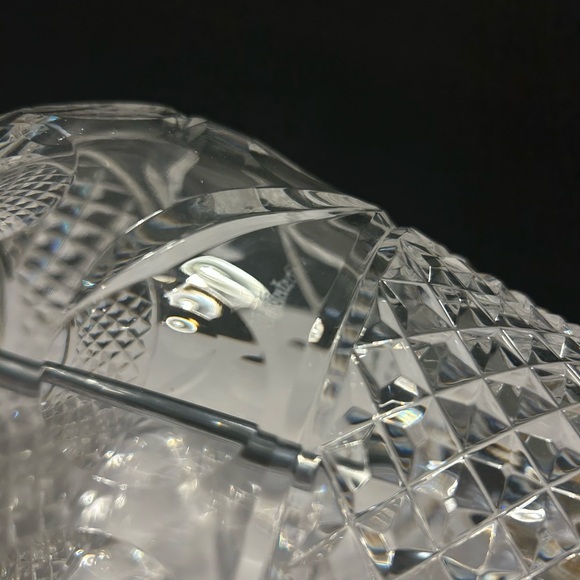 Rare Waterford Fine Crystal Hand-cut Signed Table Lamp 18” - Picture 11 of 15